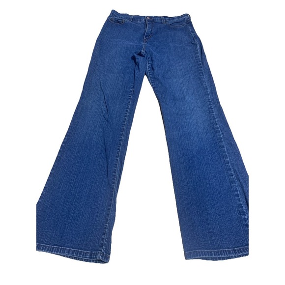 Levi's Denim - Levi's Perfectly Slimming Boot Cut 512‎ Jeans Women's 12M Blue Mid Rise